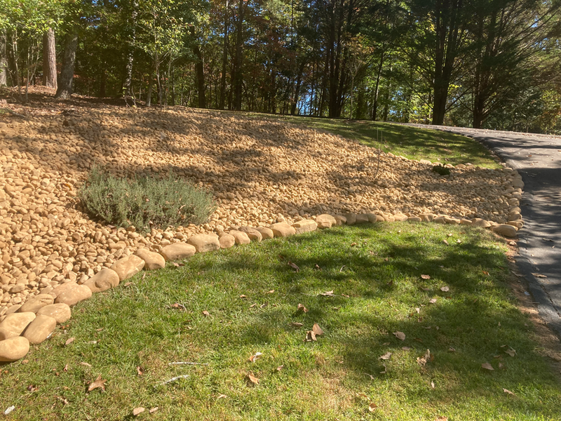 Dahlonega Landscaping before and after project - landscape transformation 5