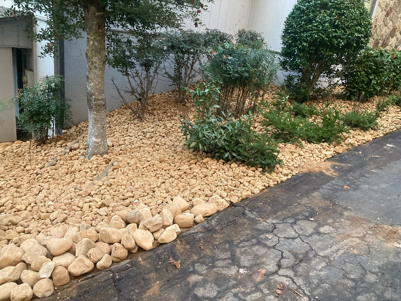 Dahlonega Landscaping before and after project - landscape transformation 8