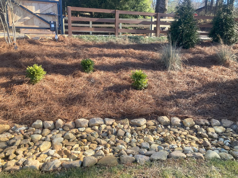 Dahlonega Landscaping before and after project - landscape transformation 10