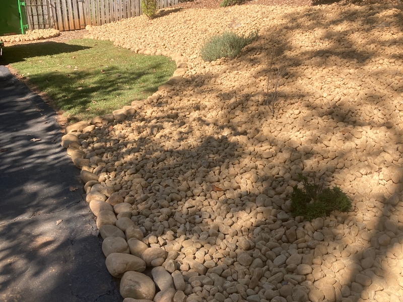 Dahlonega Landscaping before and after project - landscape transformation 13
