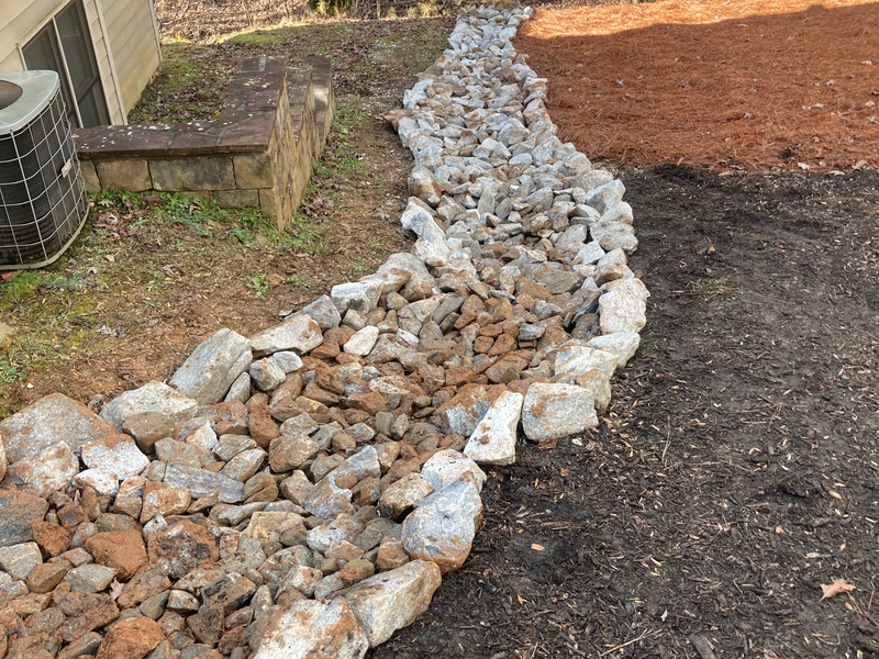 Dahlonega Landscaping before and after project - landscape transformation 15